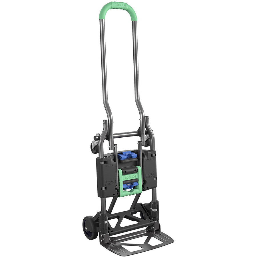 Cosco Shifter Hand Truck & Cart, 16" x 31.50", Gray, Steel, Compact, CSC12222PBG1E