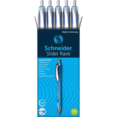 Schneider Schreibger�te GmbH Schneider Slider Rave XB Ballpoint Pen, 5 / Pack, RED132503