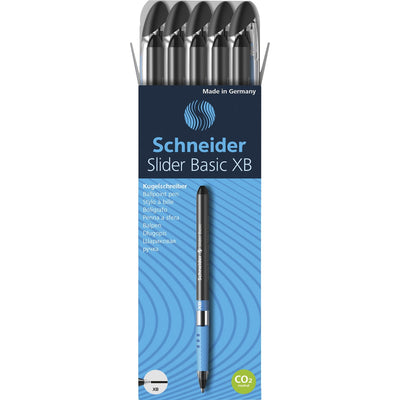 Schneider Schreibger�te GmbH Slider Basic XB Ballpoint Pen, 10 / Pack, RED151201
