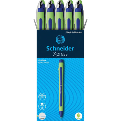 Schneider Schreibger�te GmbH Xpress Fineliner Pen, 10 / Pack, RED190003