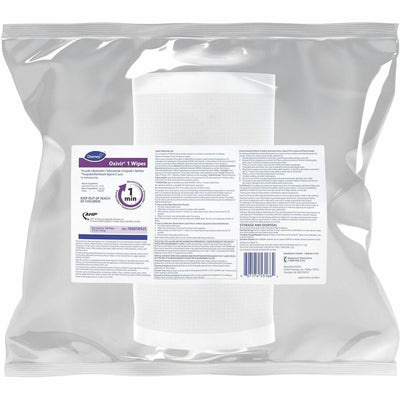 Diversey One-Step Ready-to-Use Hospital Disinfectant Cleaner Wipe, Colorless, 160 / Each, DVO100850925