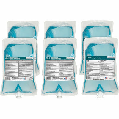 Betco Clario Hand Sanitizer Foam Refill, Light Blue, 6 / Carton — view 1