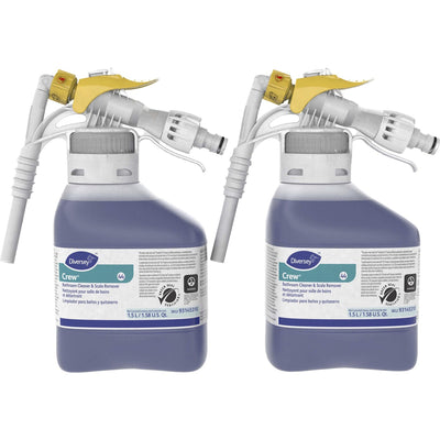 Diversey Crew Bathroom Cleaner/Scale Remover, Purple, 2 / Carton, DVO93145310