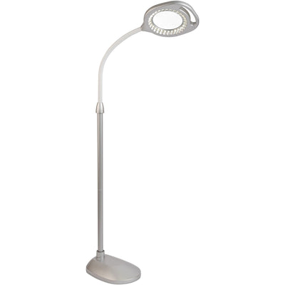 OttLite LED Magnifier Floor & Table Light, OTTCS43828W