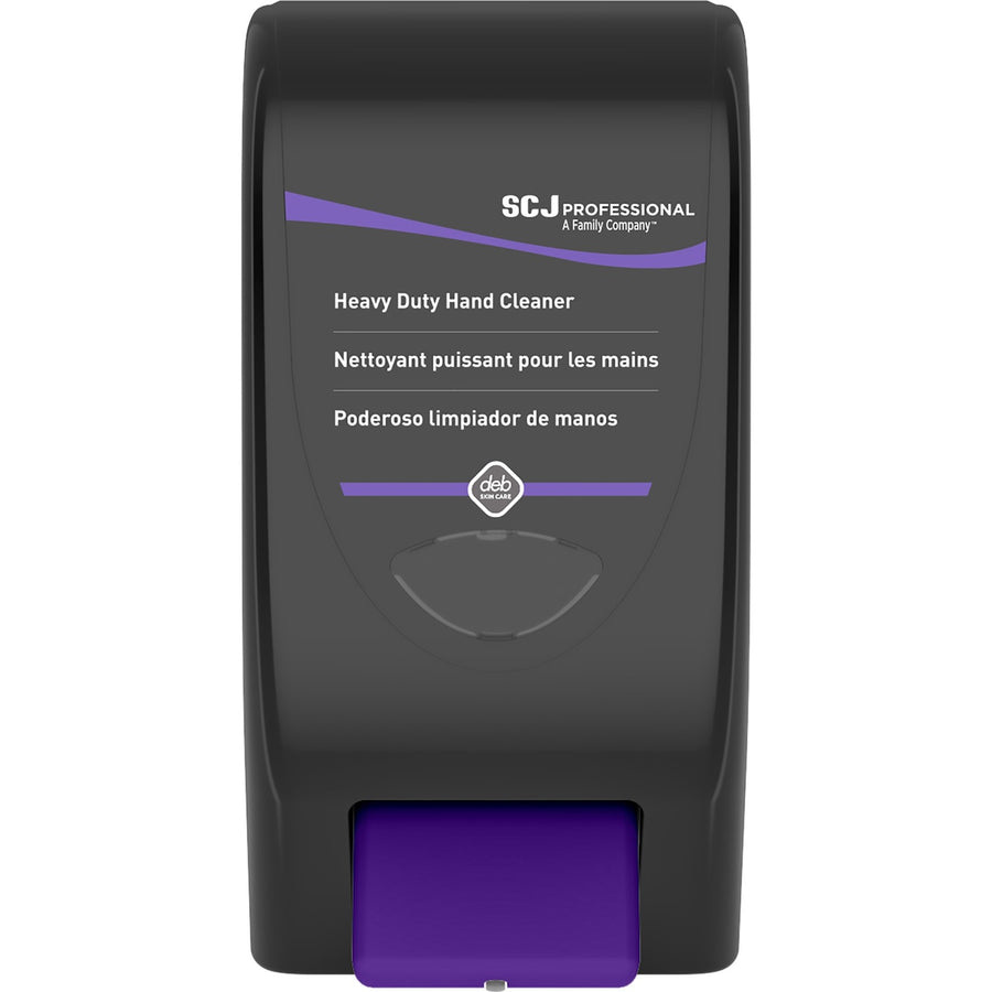 SC Johnson Hand Soap 2000 Manual Dispenser, 7" x 13.7", Black, 1.06 gal, Locking Mechanism, SJNHVY4LDB