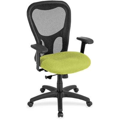 The Raynor Eurotech Apollo Synchro High Back Chair, Dillon Apple Green, EUTMM950009