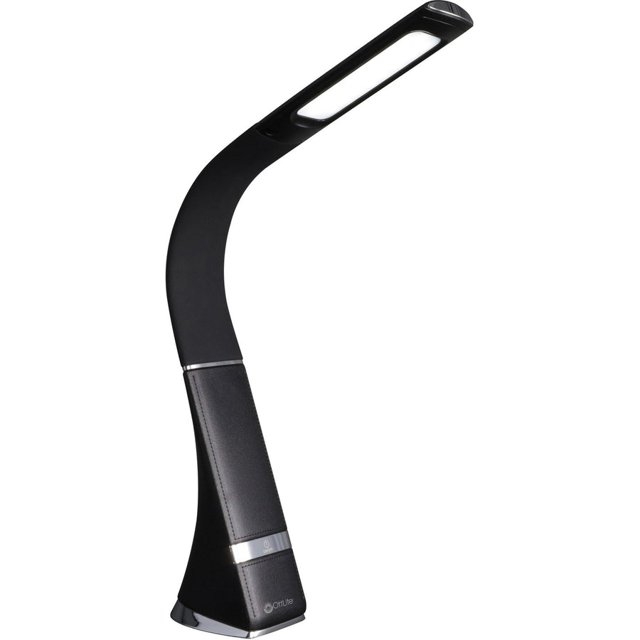 OttLite Wellness Desk Lamp, Black, USB Charging, OTTCS59G59SHPR