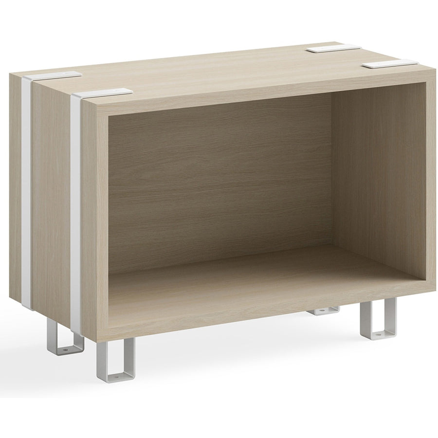 Safco Ready Beige Home Office Stackable Storage, Wood, SAF5509WHNA