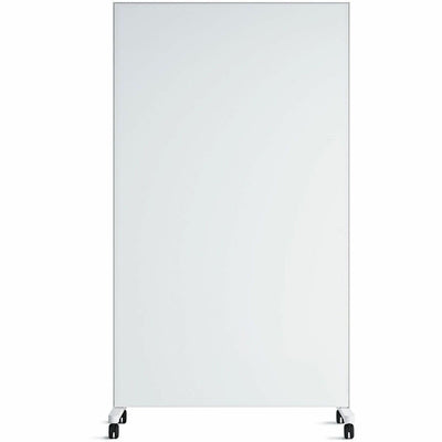 U Double Sided Magnetic Glass Dry-Erase Mobile Floor Easel, UBR4777U0001