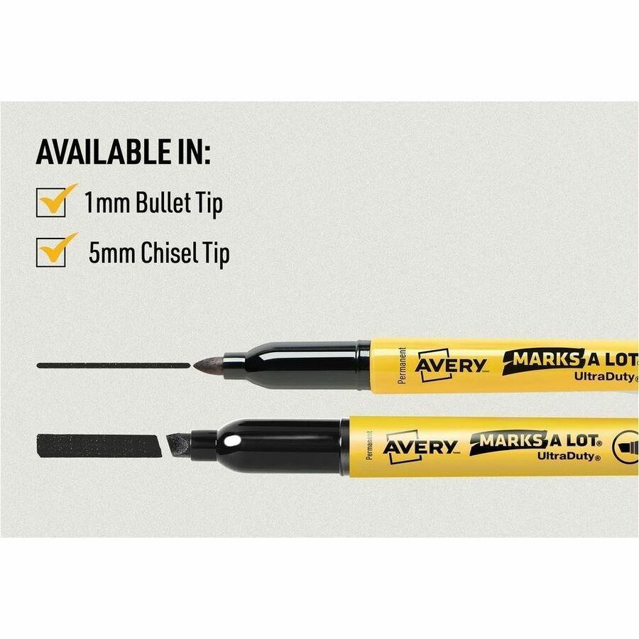 Avery Ultra Duty Marks-A-Lot Permanent Markers, 12 / Pack — view 1