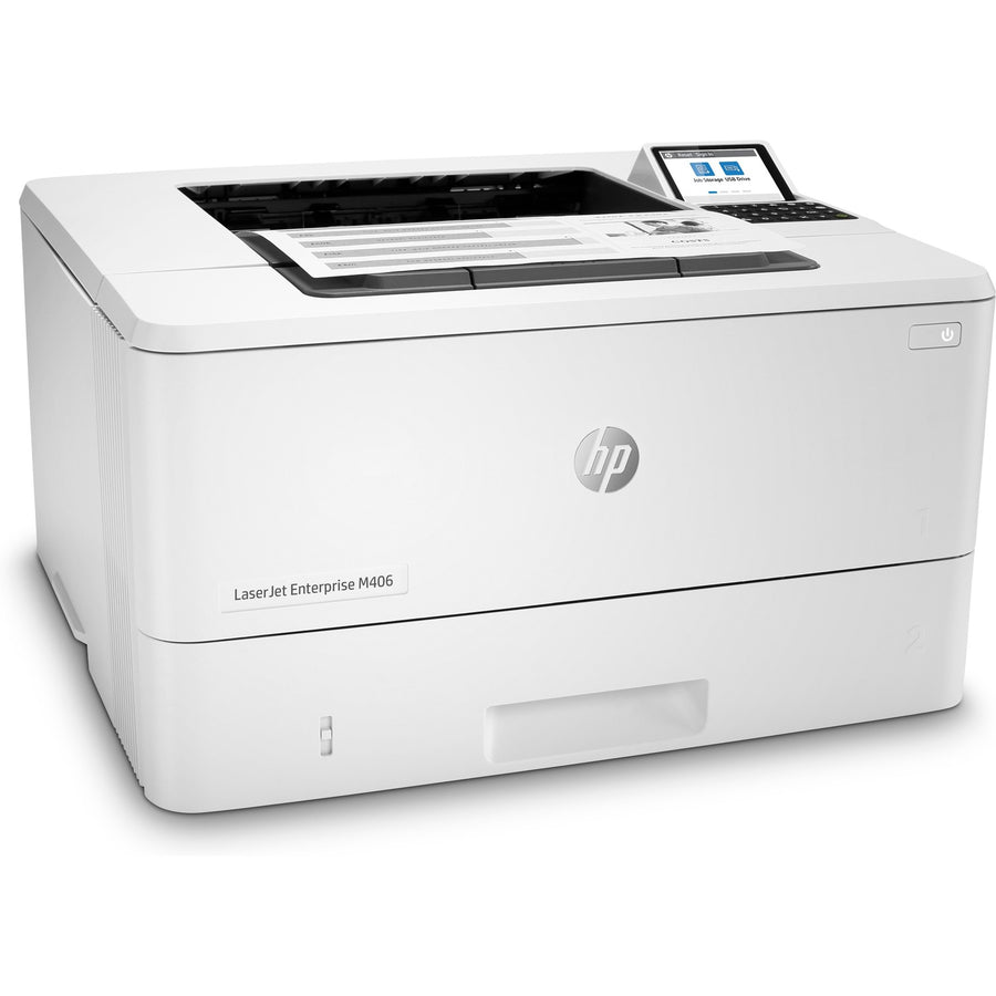 HP LaserJet Enterprise M406dn, 15" x 8.7", HEW3PZ15A