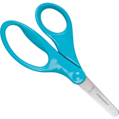 Fiskars 5" Blunt-tip Kids Scissors, Turqoise, FSK1941601068