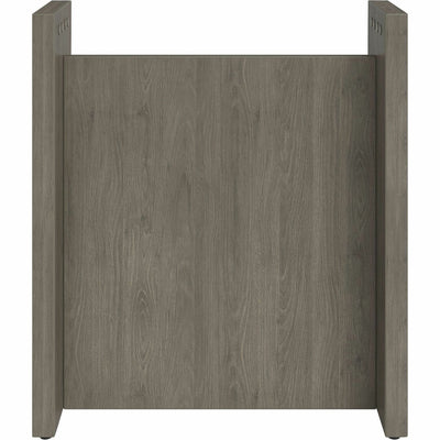 Lorell Prominence 2.0 Slim Modular Table Base, 28" Height x 24" Width x 8" Depth, Particleboard, Sturdy, LLRPLB24HGE
