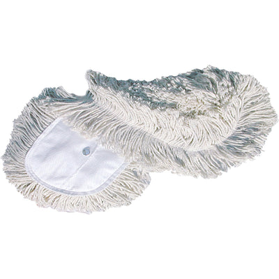 Genuine Joe Dust Mop Head Refill, White, GJO18387