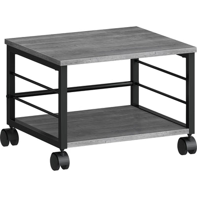 Lorell Underdesk Mobile Machine Stand, Black, LLR60262