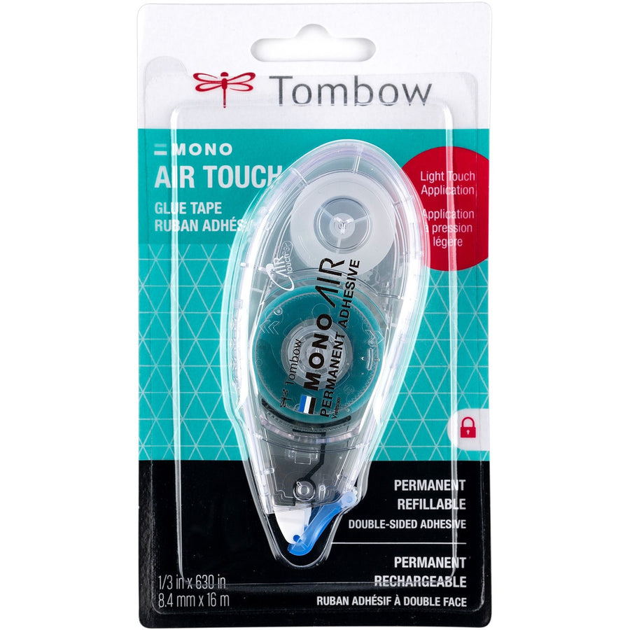Tombow Air Touch Adhesive, Mono Air, 0.33", 17.50 yd, Permanent Adhesive, TOM62152