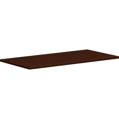 The HON HON Mod Worksurface, Brown, HONPLRW4824LT1