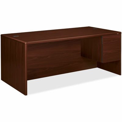The HON HON 10700 H10785R Pedestal Credenza, Brown, HON10785R-NN
