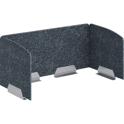 The HON HON HUVAUS482420 Privacy Screen, Dark Gray, HONVAU4824Y4PR6