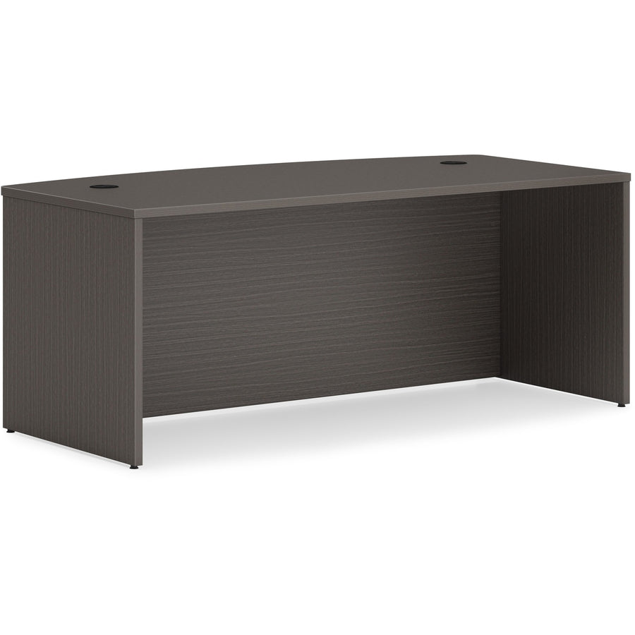 HON Mod HLPLDS7236B Desk Shell, 29" Height x 72" Width x 36" Depth, Grommet, HONLDS7236BLS1