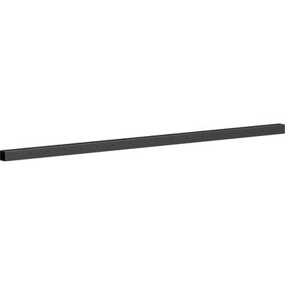 The HON HON Mod HLPLXS72 Worksurface Stiffener, Black, HONPLXS72B