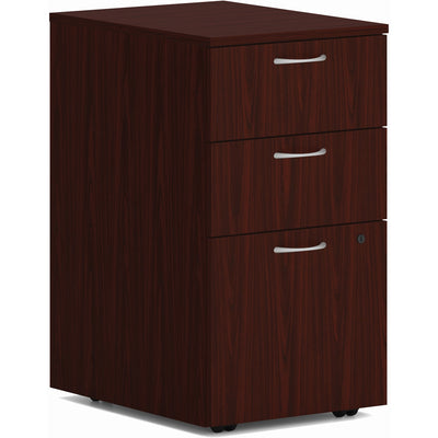 The HON HON Mod HLPLPMBBF Pedestal, Brown, HONPLPMBBFLT1