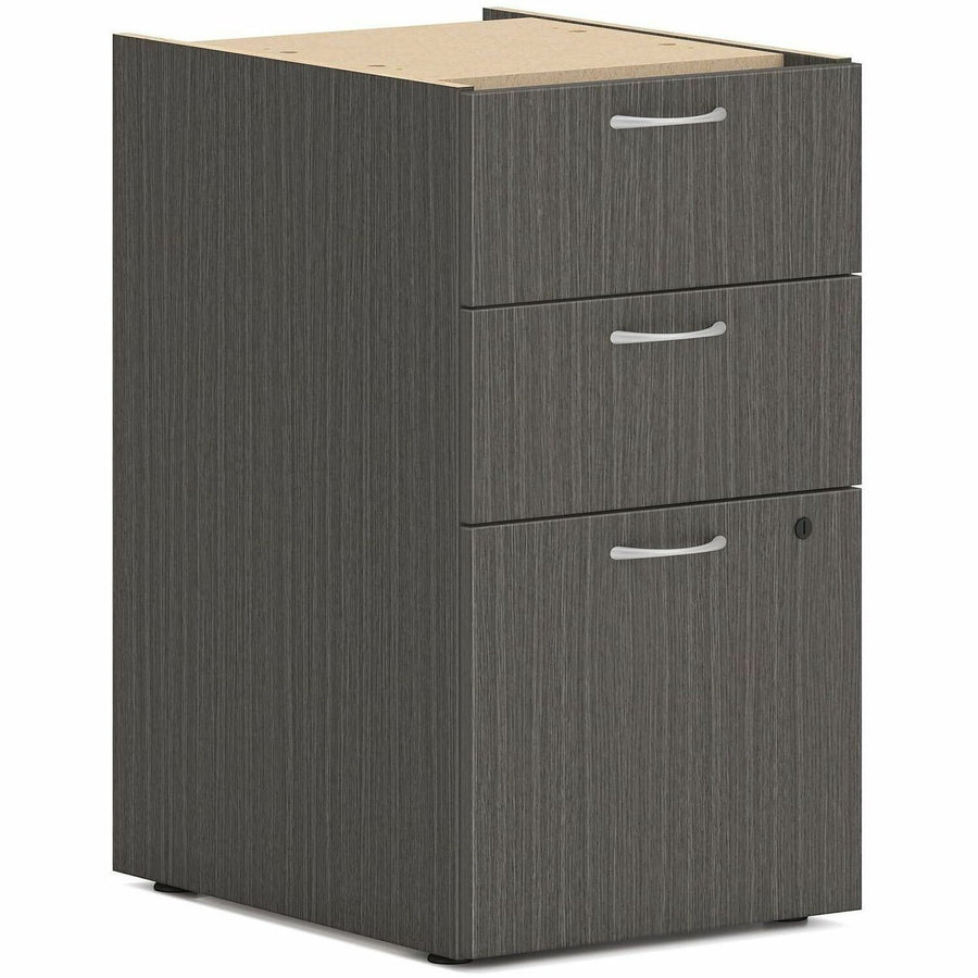 HON Mod HLPLPSBBF Pedestal, 28" Height x 15" Width x 20" Depth, Stain Resistant, HONPLPSBBFLS1