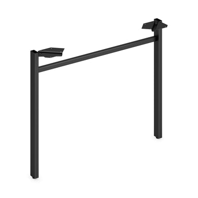 HON Mod HLPLLEG30U Worksurface U-Leg, 30" Width, HONLPLLEG30UBLK
