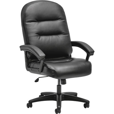The HON HON Pillow-Soft Chair, Black, HON2095HPWST11T