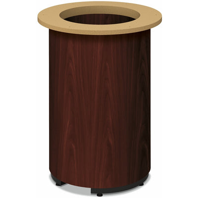 The HON HON Preside HTLRA Conference Table Base, Brown, HONTLRAN