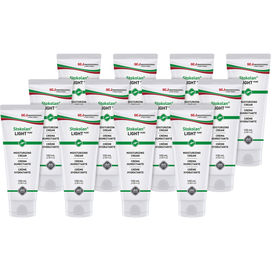 SC Johnson Stokolan Skin Conditioning Cream, 3.38 fl oz, Hypoallergenic, 12 / Carton, SJNRES100MLCT