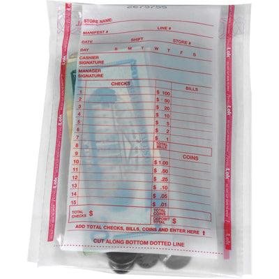 CONTROLTEK PermaLOK Bundle Bags, Clear, 1000 / Carton, CNK585013