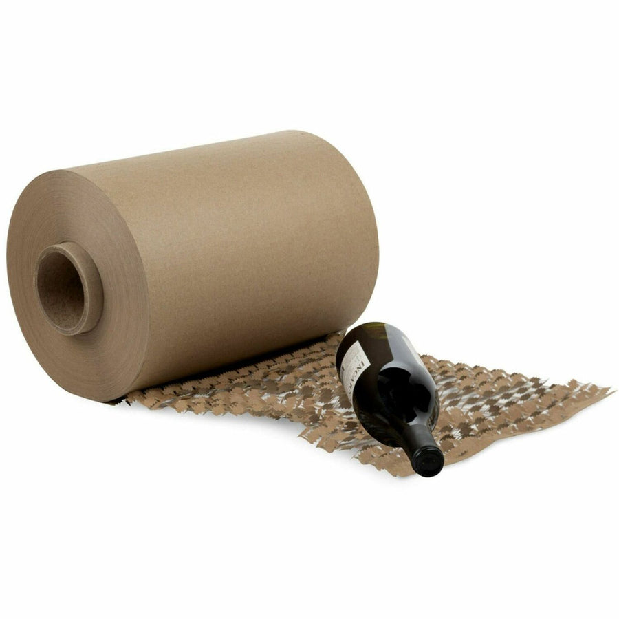 Scotch Cushion Lock Protective Wrap, Brown, Easy Tear, 1 Roll, MMMPCW121000