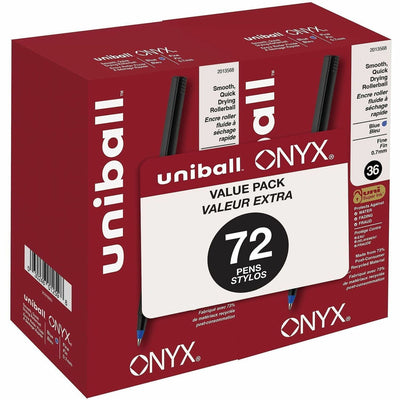 uni-ball uniball™ Onyx Rollerball Pens, 72 / Pack, UBC2013568