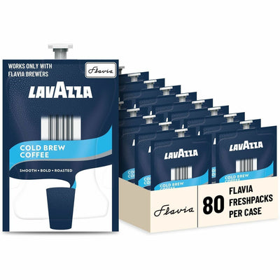 Lavazza Flavia Freshpack Cold Brew Coffee Freshpack, 80 / Carton, LAV48059