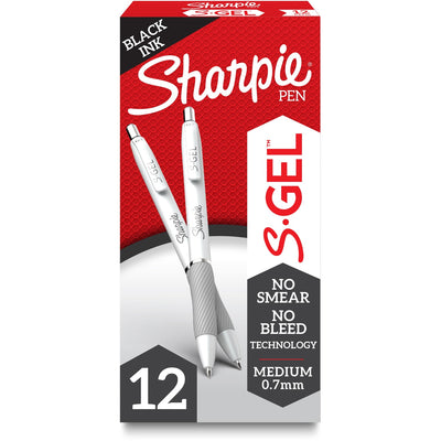 Newell Sharpie S-Gel Pen, 1 Dozen, SAN2126236