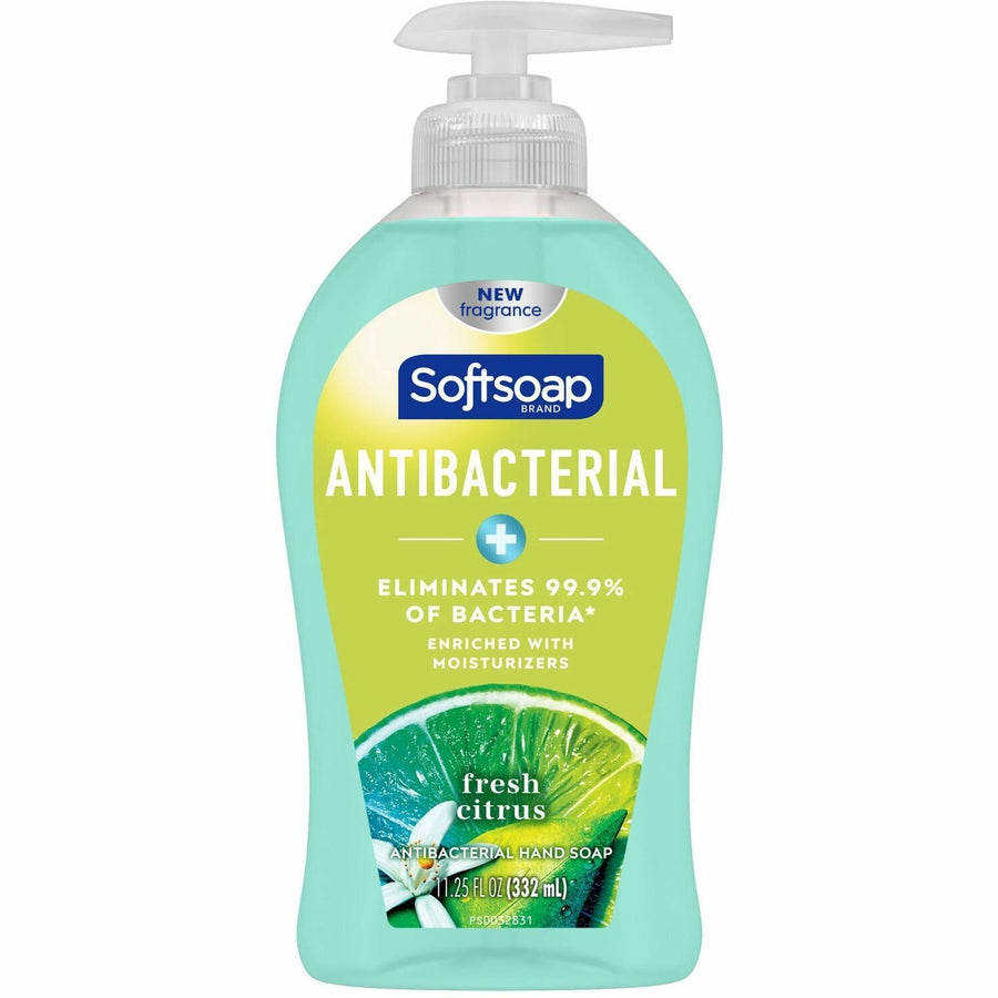 Softsoap Antibacterial Soap Pump, Green, Recyclable, CPCUS03563A