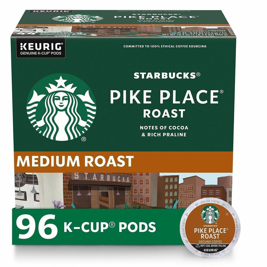Starbucks® Pike Place Roast Coffee, 4 / Carton, SBK12434812CT