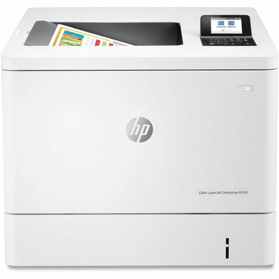 HP LaserJet Enterprise M554 M554dn Desktop Laser Printer - Color, HEW7ZU81A
