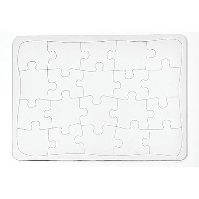 Ashley Productions Blank White Puzzle, 48EA/CT — view 1