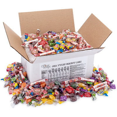 Office Snax All Tyme Assorted Candy Mix, 1 Carton, OFX00663