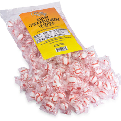 Office Snax Peppermint Puff Candy, OFX00666