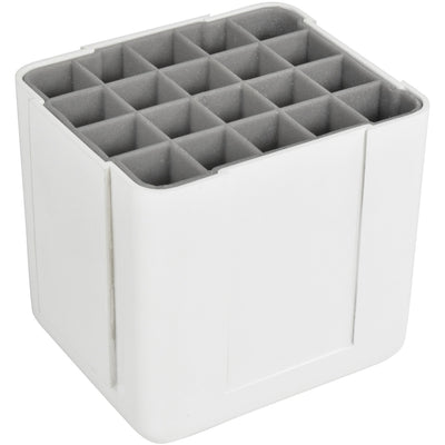 Deflecto Interlocking Marker Organizer, White, DEF29123CR