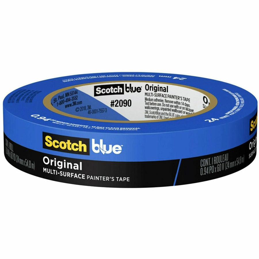 ScotchBlue Multi-Surface Painter's Tape, 0.94", 60 yd, Smooth, 1 Roll, MMM209024NC