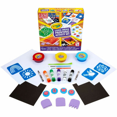 Crayola Less Mess Paint Set, 1 Kit, CYO046941