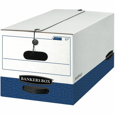 Fellowes Bankers Box Liberty 24" Letter File Storage Boxes, Blue, 12 / Carton — view 1