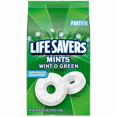 Mars LifeSavers Wint O Green Mints Candy, OFX29060