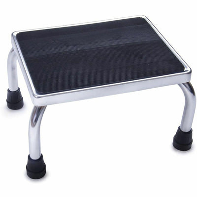 Medline Non-Slip Chrome Footstool, MIIMDS80430I