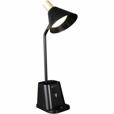 OttLite Merge LED Desk Lamp, Wellness, Black, OTTCS7QAK1W