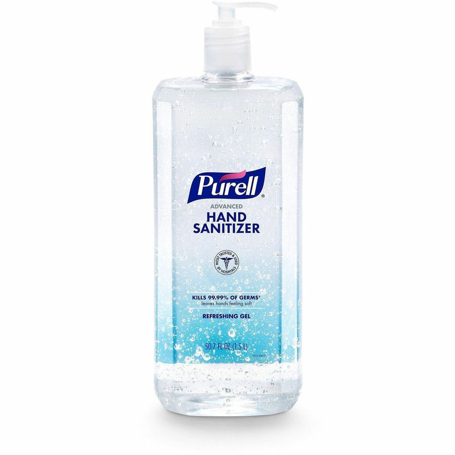 PURELL® Advanced Hand Sanitizer Refreshing Gel, Clear, Anti-irritant, GOJ501504